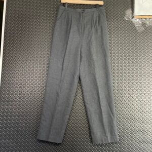 Vintage Amanda Smith Gray Trouser Dress Pants‎ Women's Size 10 Casual Wear